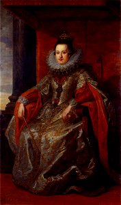 Anonymous Constance of Austria in coronation robes