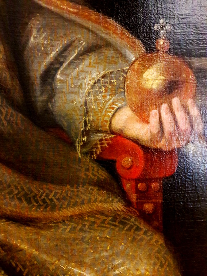 Soutman Sigismund III Vasa in coronation robes (detail) 09