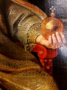 Soutman Sigismund III Vasa in coronation robes (detail) 09