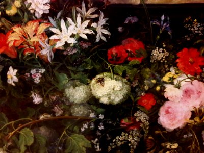Brueghel Madonna in floral wreath (detail) 03