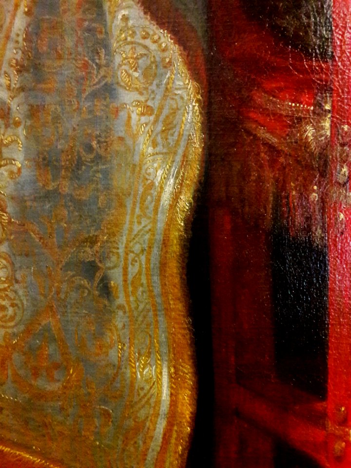 Soutman Sigismund III Vasa in coronation robes (detail) 07