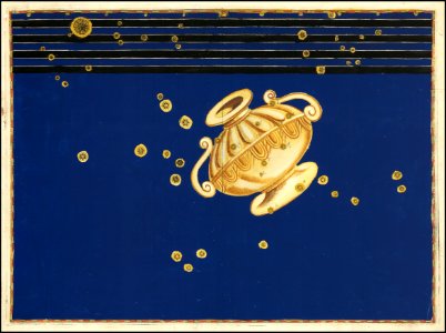 1624 map of the constellation Crater by Johann Bayer