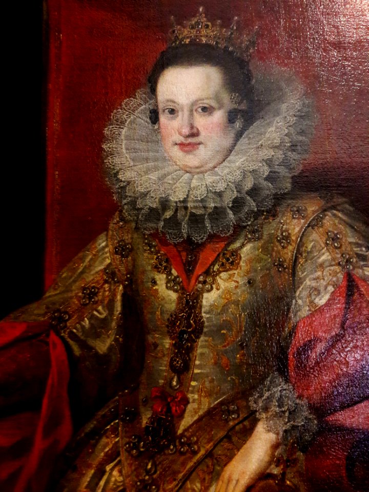 Soutman Constance of Austria in coronation robes (detail) 03