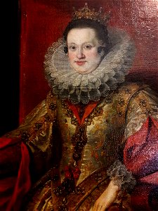 Soutman Constance of Austria in coronation robes (detail) 03