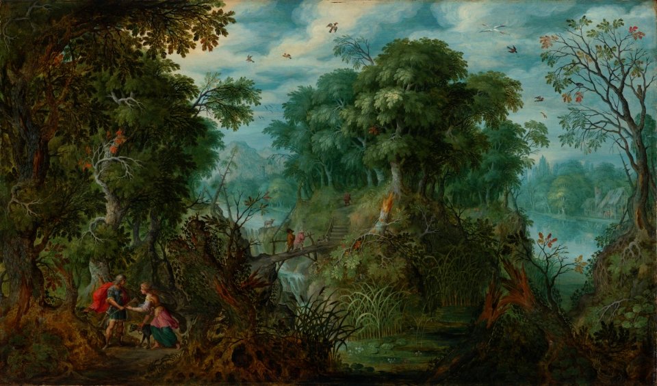 Alexander Keirincx - Landscape With Cephalus And Procris - Free Stock ...