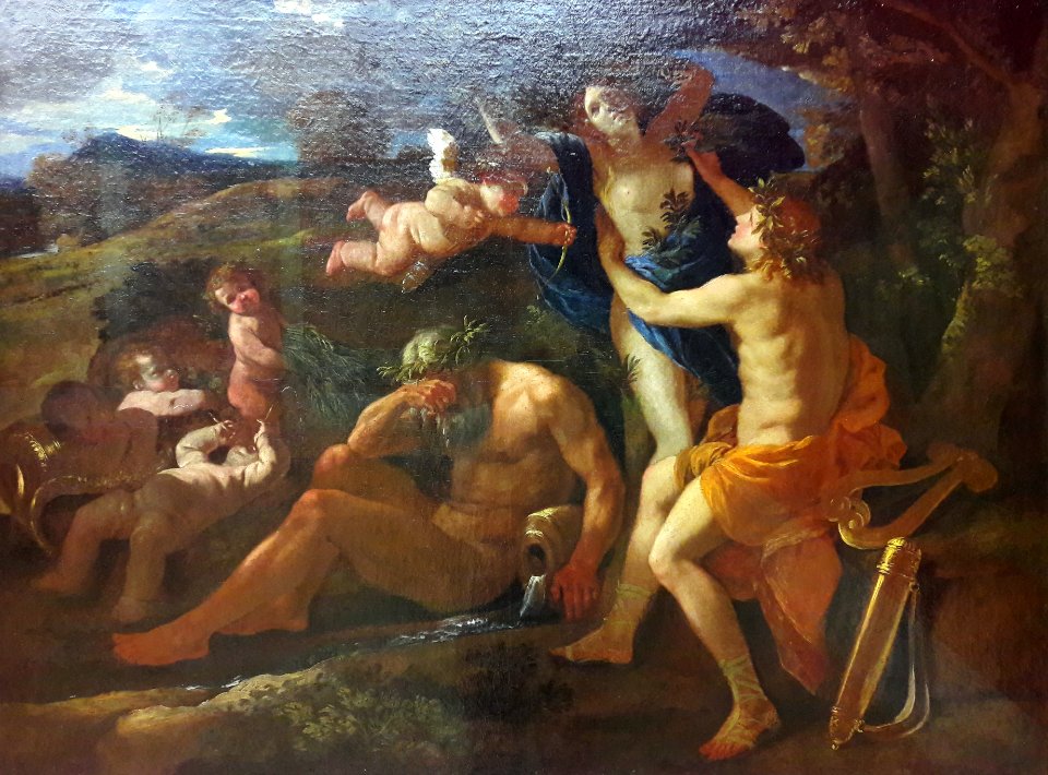 Poussin Apollo and Daphne