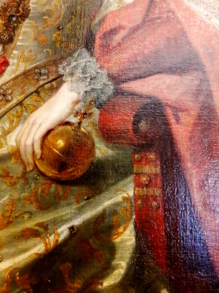 Soutman Constance of Austria in coronation robes (detail) 12