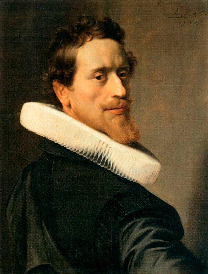 Nicolaes Eliasz. Pickenoy - Self-Portrait at the Age of Thirty-Six - WGA17440