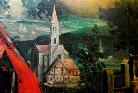 Leszczyński Vision of Saint Augustine (detail)