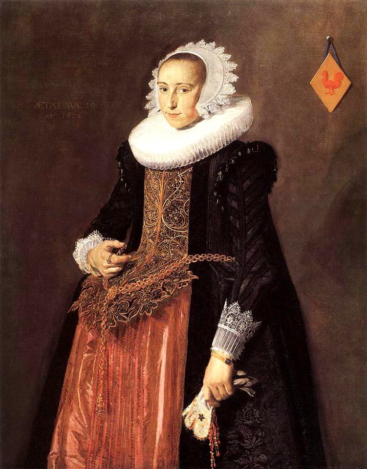 Frans Hals - Portrait d'Aletta Hanemans