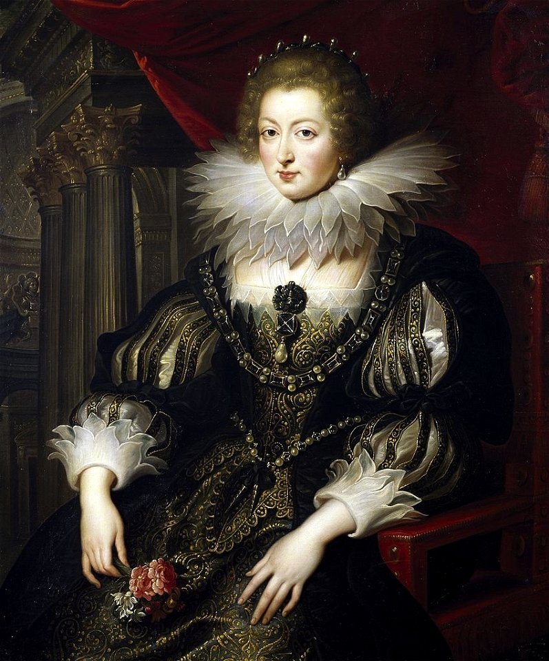 Peter Paul Rubens - Portrait of Anne of Austria - WGA20365