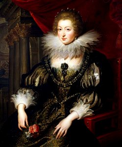 Peter Paul Rubens - Portrait of Anne of Austria - WGA20365