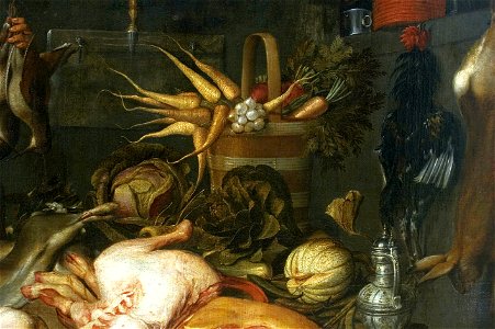 Matham Kitchen scene (detail) 02