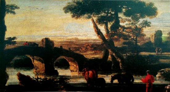 Momper Landscape with ruins