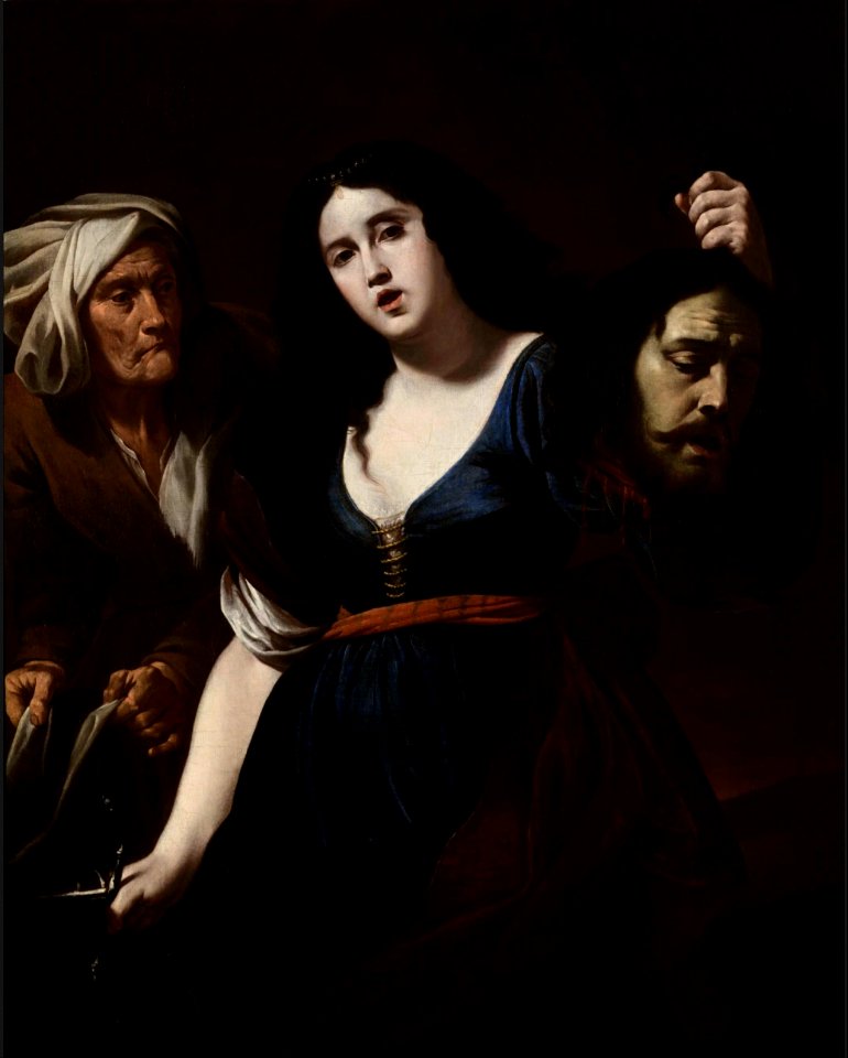 Andrea Vaccaro - Judith with the head of Holofernes