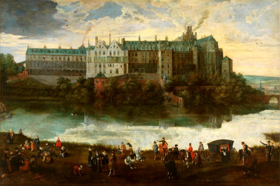 The Royal Palace in Brussels, c. 1627