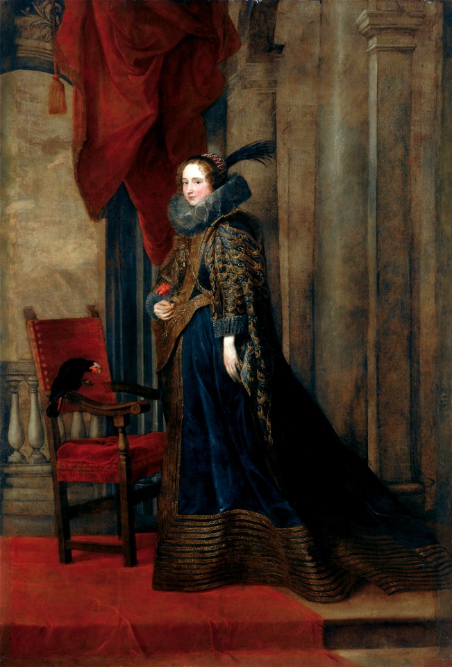 Anton Van Dyck - Paolina Adorno Brignole-Sale - Google Art Project