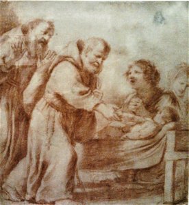 Guercino Blessed Felix of Cantalice