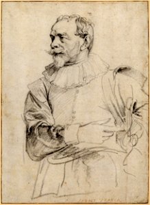 Anthony van Dyck - Portrait of Sebastiaan Vrancx