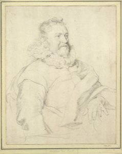 Anthony van Dyck - Portrait of Jan van Ravesteyn