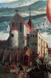 Leszczyński Saint Stanislaus resurrecting knight Piotrowin (detail)