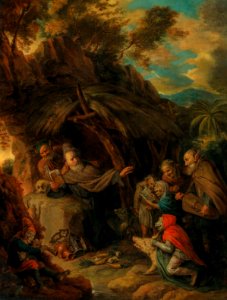 David Ryckaert (III) - The temptation of St Anthony