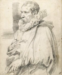 Anthony van Dyck - Portrait of Pieter Bruegel the Younger (2)