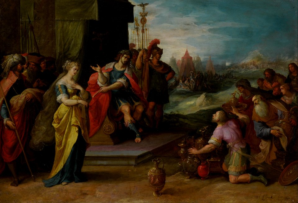 Frans Francken (II) - The Continence of Scipio