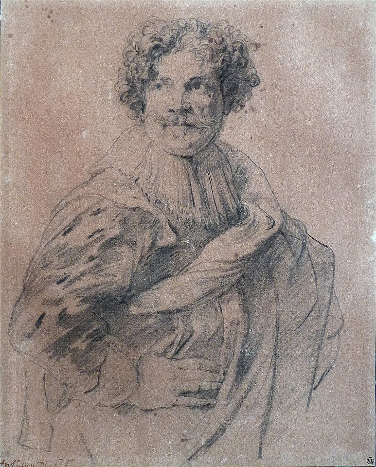 Anthony van Dyck - Portrait of Simon de Vos