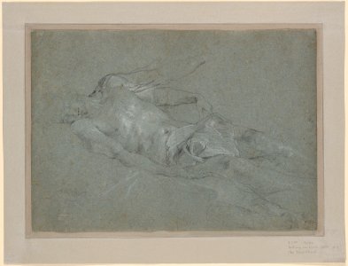 Anthony van Dyck - Study for the death Christ