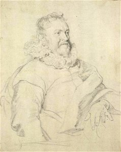 Anthony van Dyck - Portrait of Jan van Ravesteyn (2)