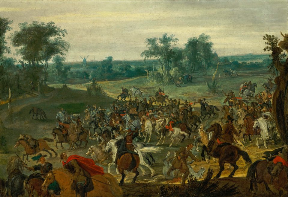 Peter Snayers - The Battle of Lekkerbeetje