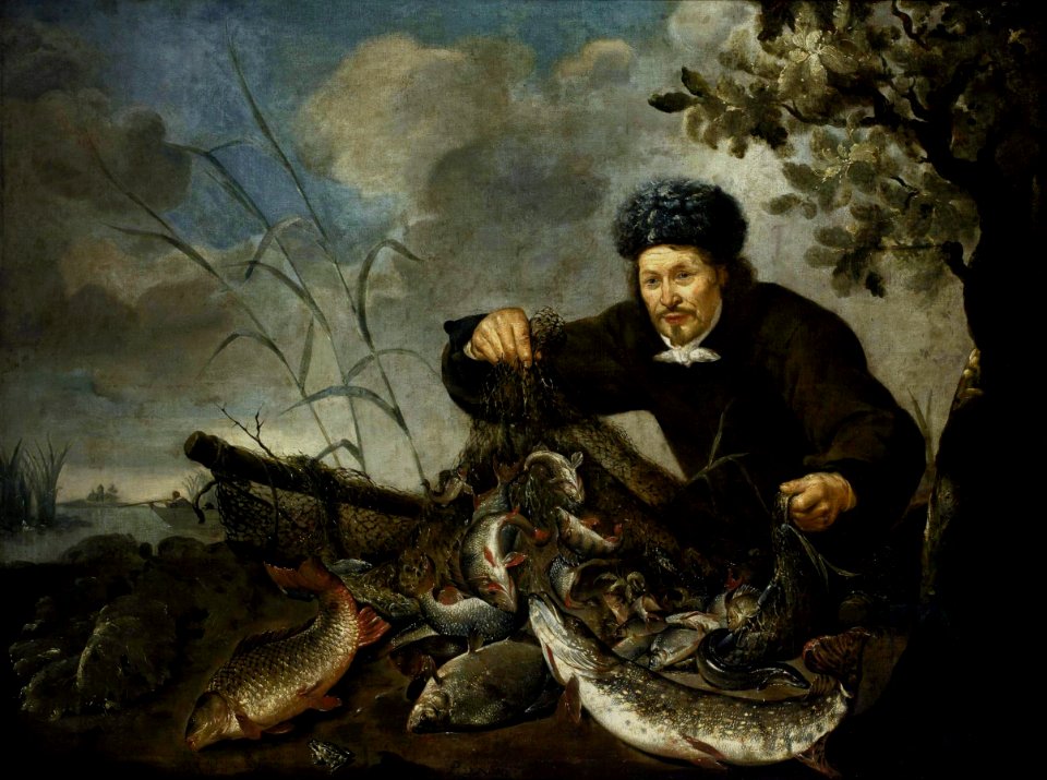 Noort Fisherman with his catch