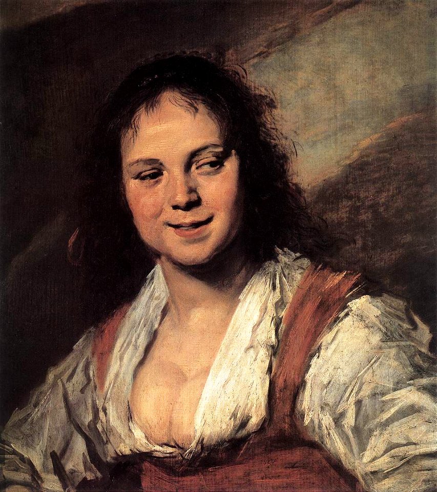 Frans Hals - Gypsy Girl - WGA11100