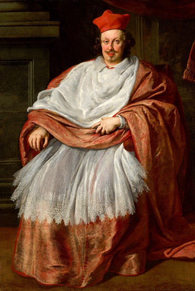 Justus sustermans portrait of cardinal carlo de medici full-length