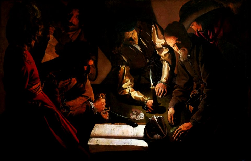 Georges de La Tour L'Argent verse Musée des beaux-arts de Lviv