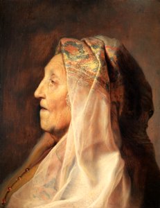Jan Lievens - Profile Head of an Old Woman (Rembrandt’s Mother)