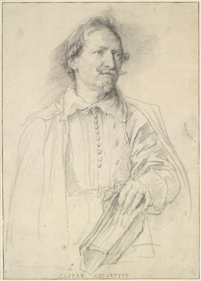 Anthony van Dyck - Portrait of Gaspar Gevaerts