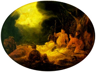 Cuyp Annunciation to the Shepherds