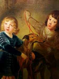 Grebber Family portrait in a landscape (detail) 06