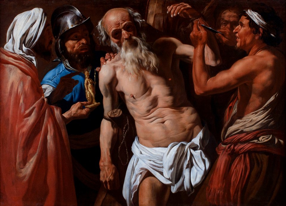Matthias Stom - The martyrdom of St. Bartholomew