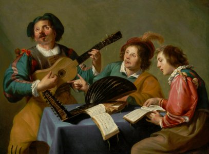 Theodoor Rombouts - A musical concert