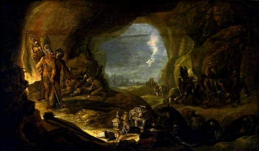 Saftleven Funeral of a rich man
