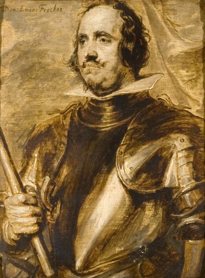 Anthony van Dyck - Portrait of Manuel Frockas