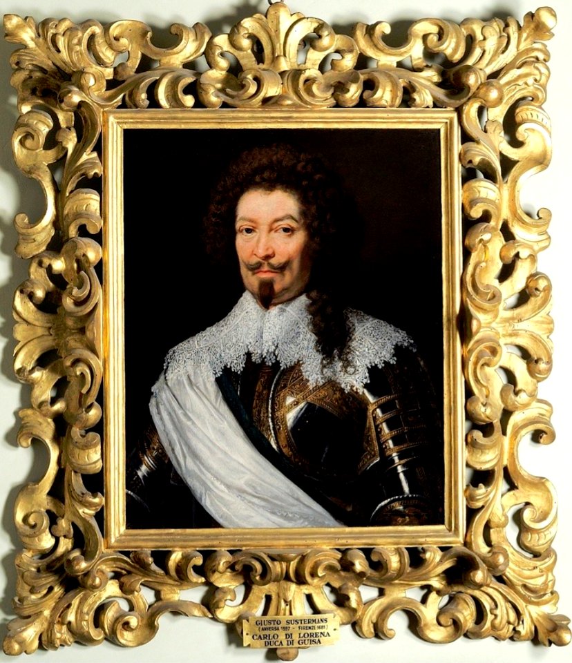 Justus Sustermans - Portrait of Charles de Lorraine, fourth Duke of Guise