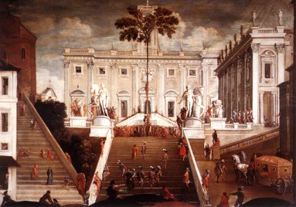 Agostino Tassi - Competition on the Capitoline Hill - WGA22037