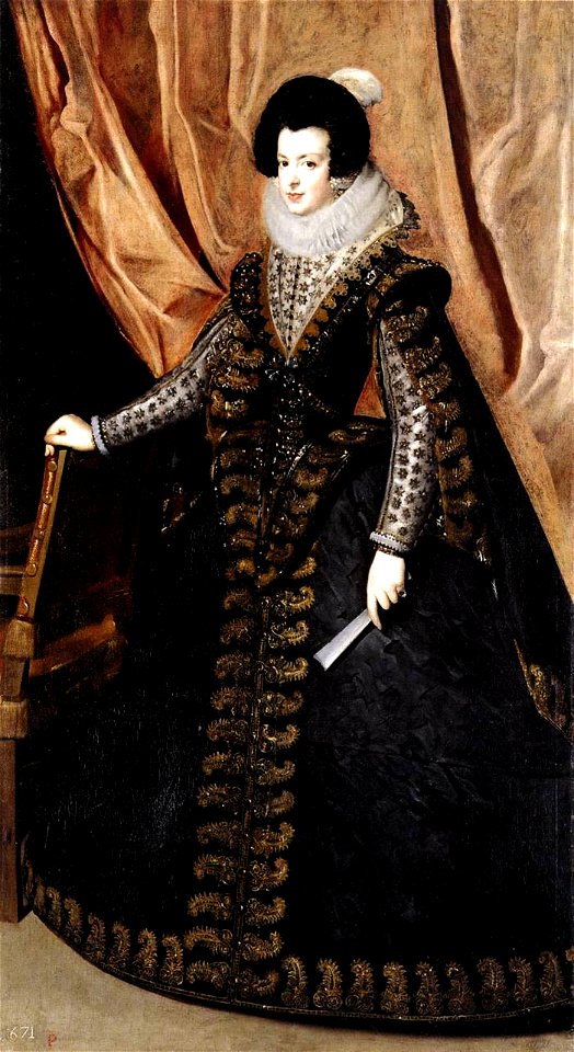 Diego Velázquez - Queen Isabel, Standing - WGA24385