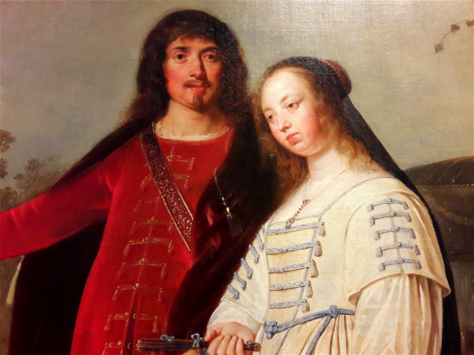 Grebber Family portrait in a landscape (detail) 02