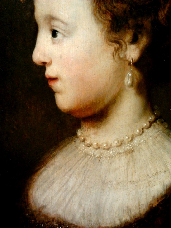 Backer Portrait of a woman (detail)