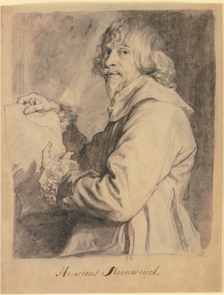 Anthony van Dyck - Portrait of Hendrik van Steenwijck (II)